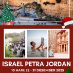 Christmas in Holyland Israel-Petra-Jordan 10 Hari 22-31 Desember 2025